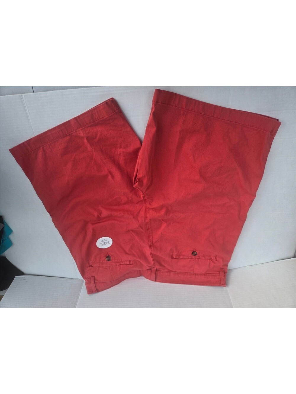 NEW Saddlebred Men's Classic Fit Comfort Flex Red Shorts Size 38W